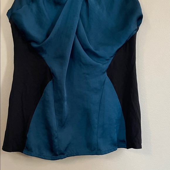 Alfani 2 piece sleeveless blouse and skirt size 8/medium black/teal - Picture 9 of 15